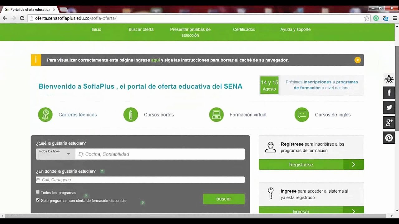 Para Registrarte En El SENA SOFIA, Debes Seguir Los Siguientes Pasos ...